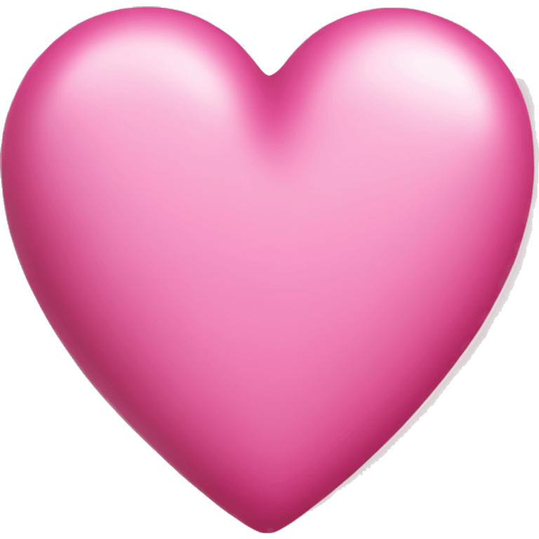 Pink Christmas heart emoji