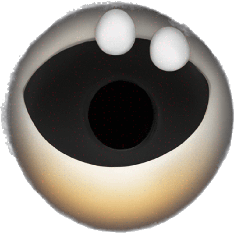 Black hole emoji