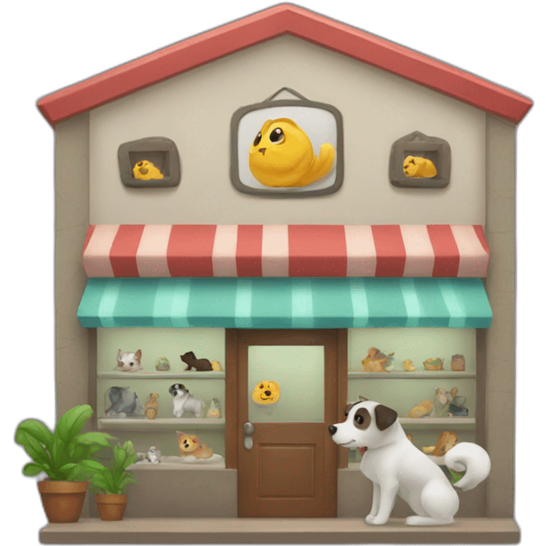 Pet shop emoji