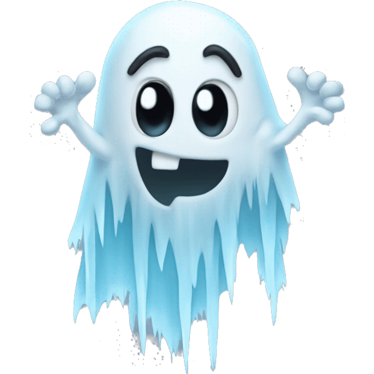 frozen ghost emoji