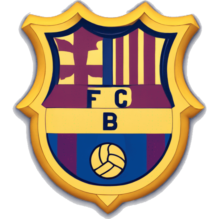 FC Barcelona Logo emoji