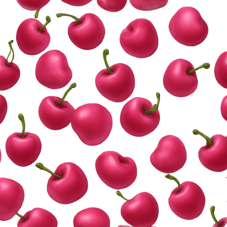 pink cherrys emoji