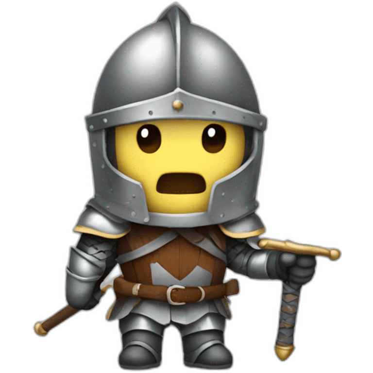 knight lick sword emoji