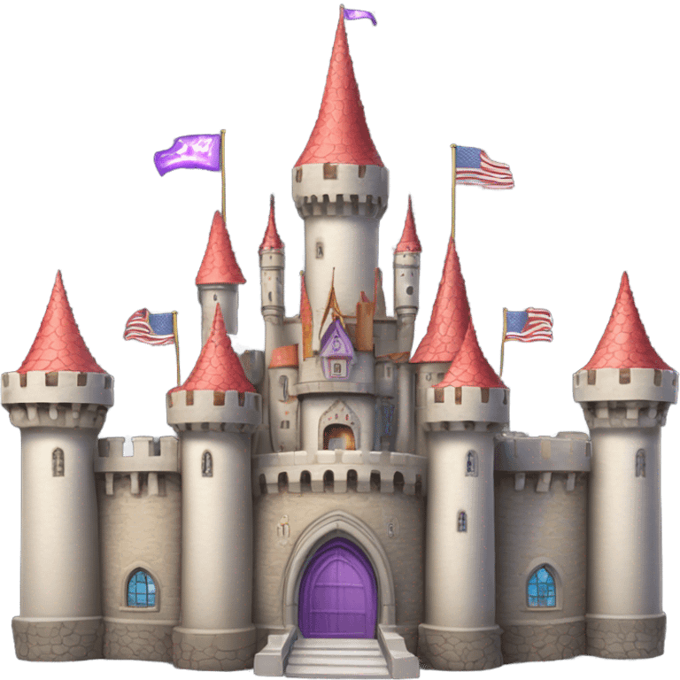 princess castle emoji