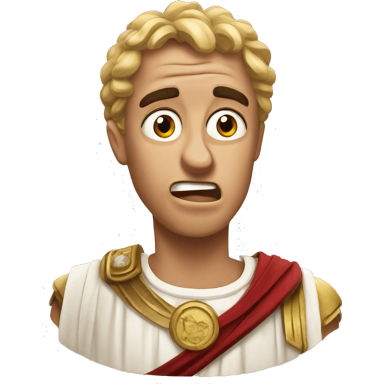 surprised Caesar emoji