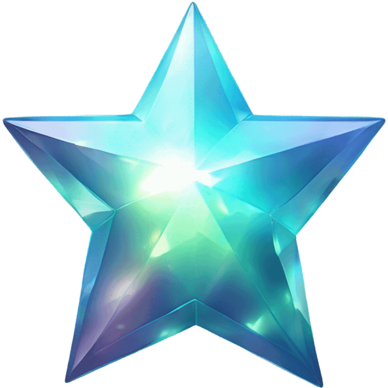 crystal star blinging emoji