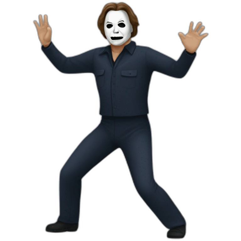 michael myers dancing emoji