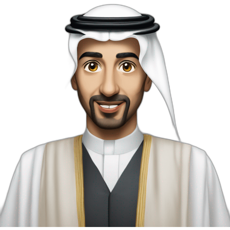 Muhammed bin zayed al nahyan emoji