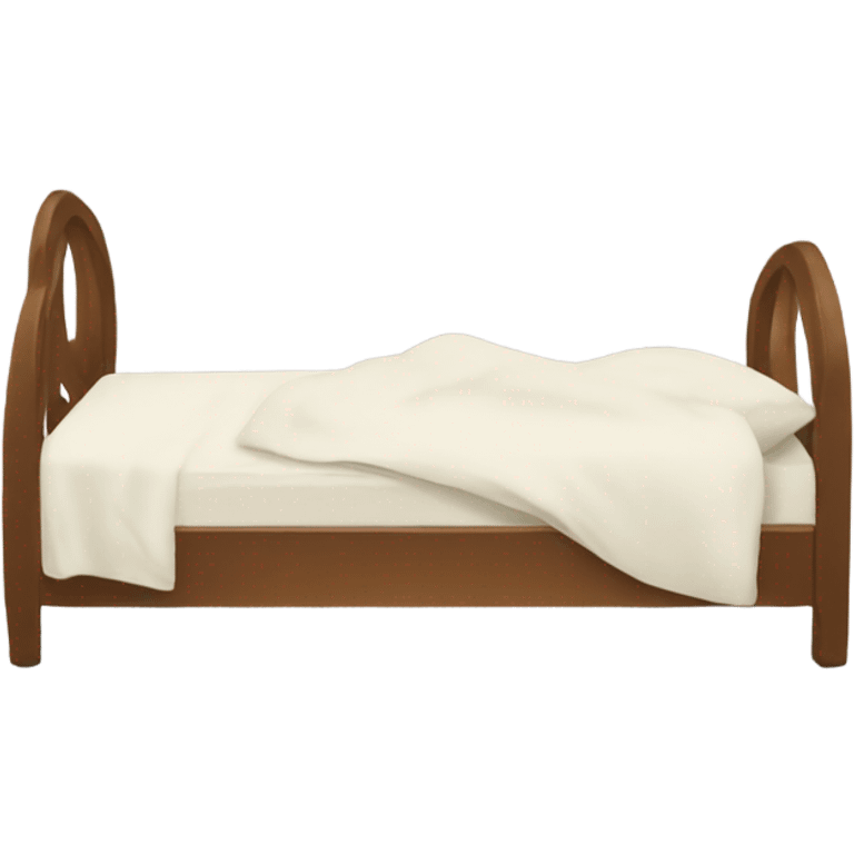 unmade bed emoji