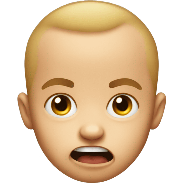 mad baby emoji