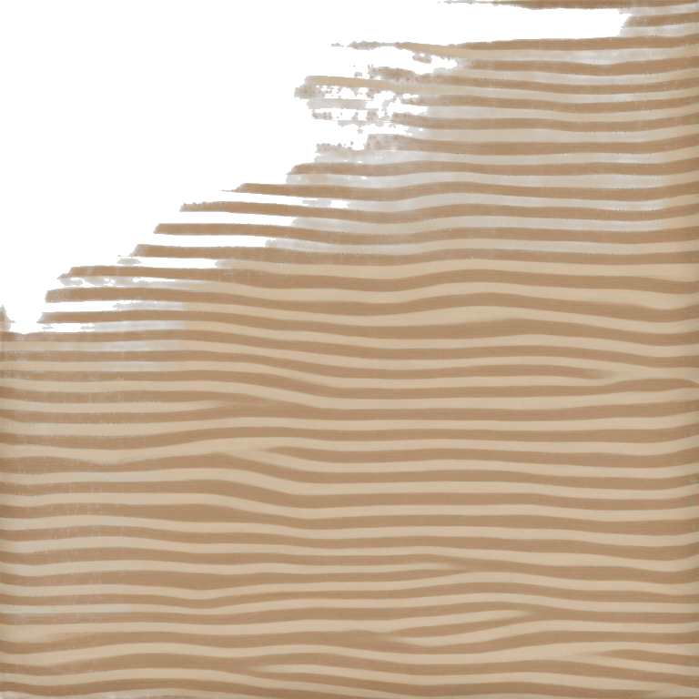 Beige striped blanket emoji