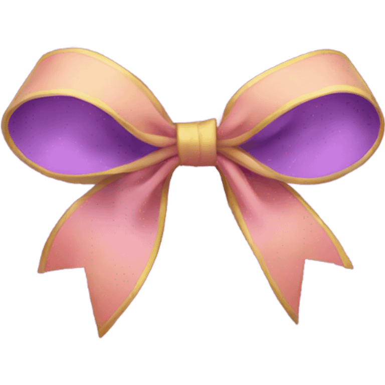 Aesthetic bow emoji