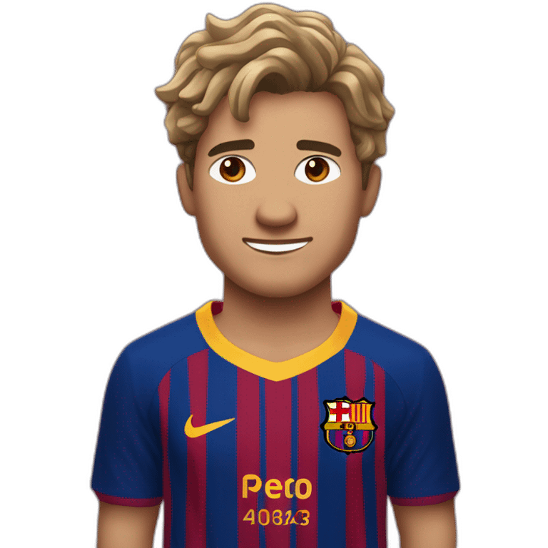 jude bellingham with barça shirt emoji