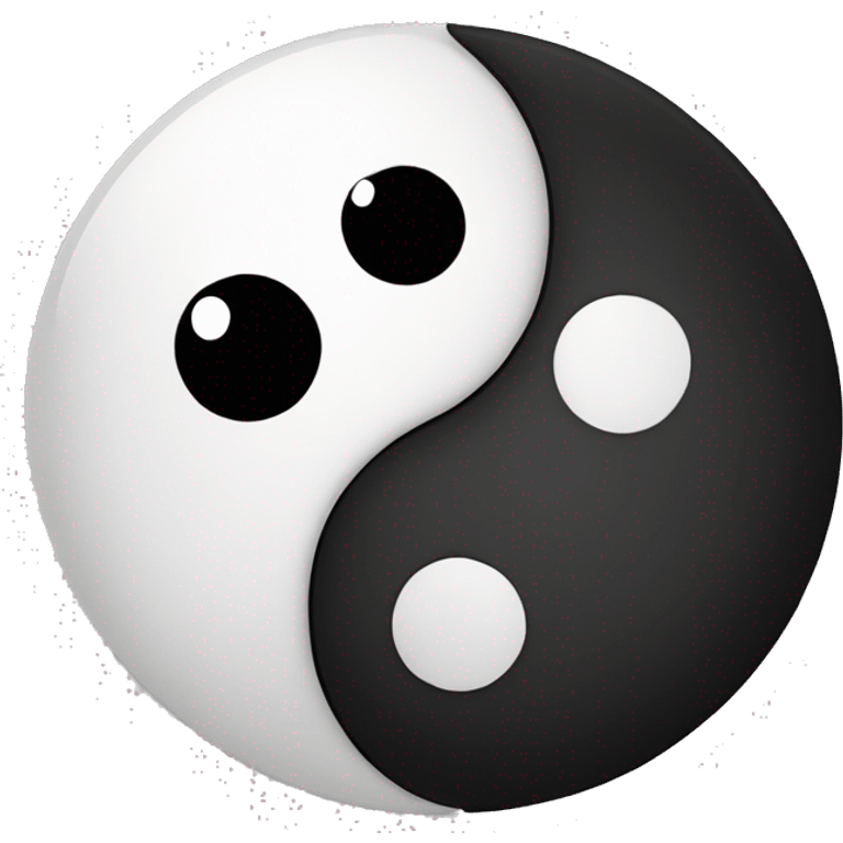 Yin yang emoji