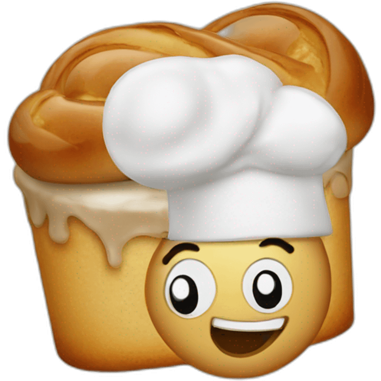 Un rouleau à patisserie emoji