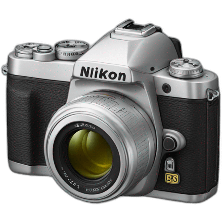 Appareil photo Nikon emoji