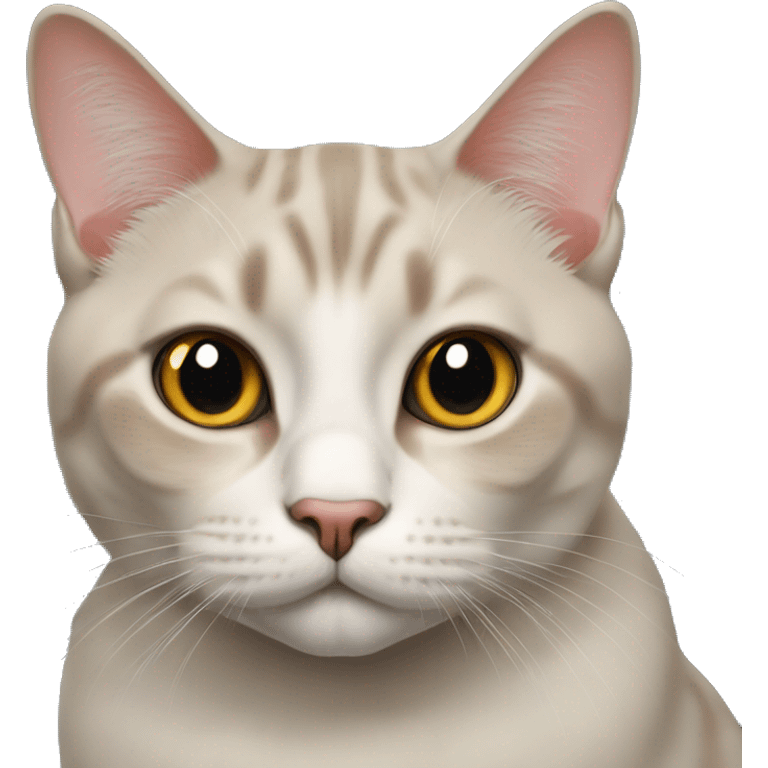 The British cat breed lies emoji