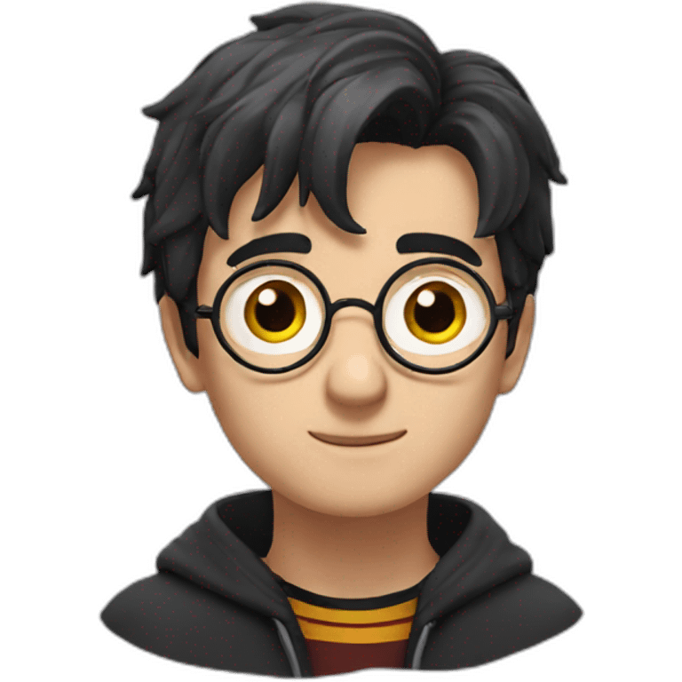 harry potter thinking with hands on chin emoji