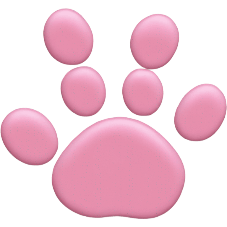 paw cat pink emoji