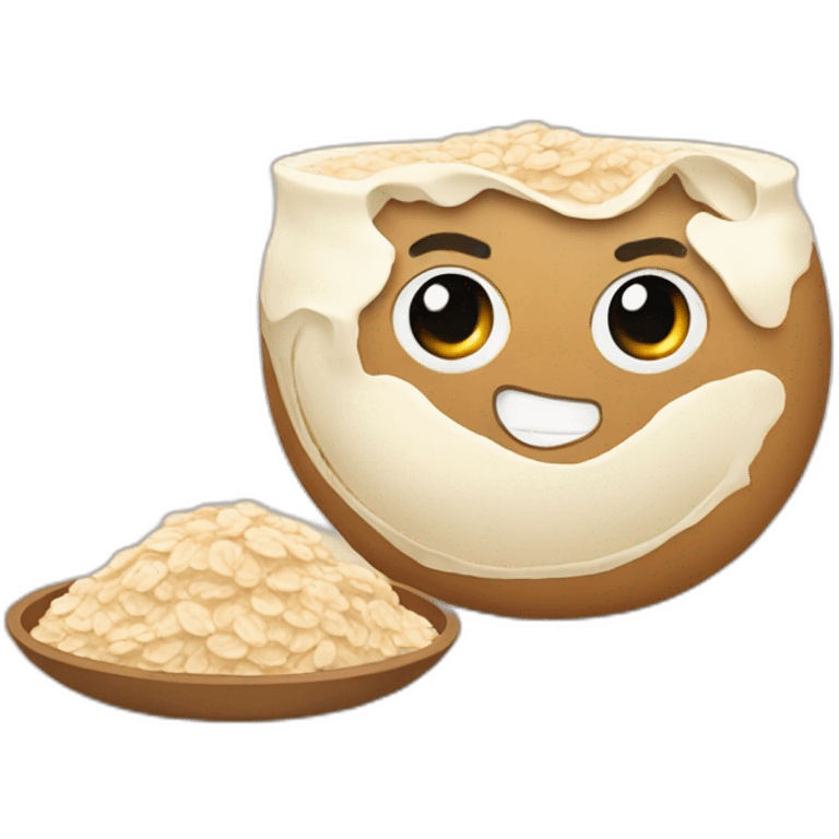 oatmeal emoji