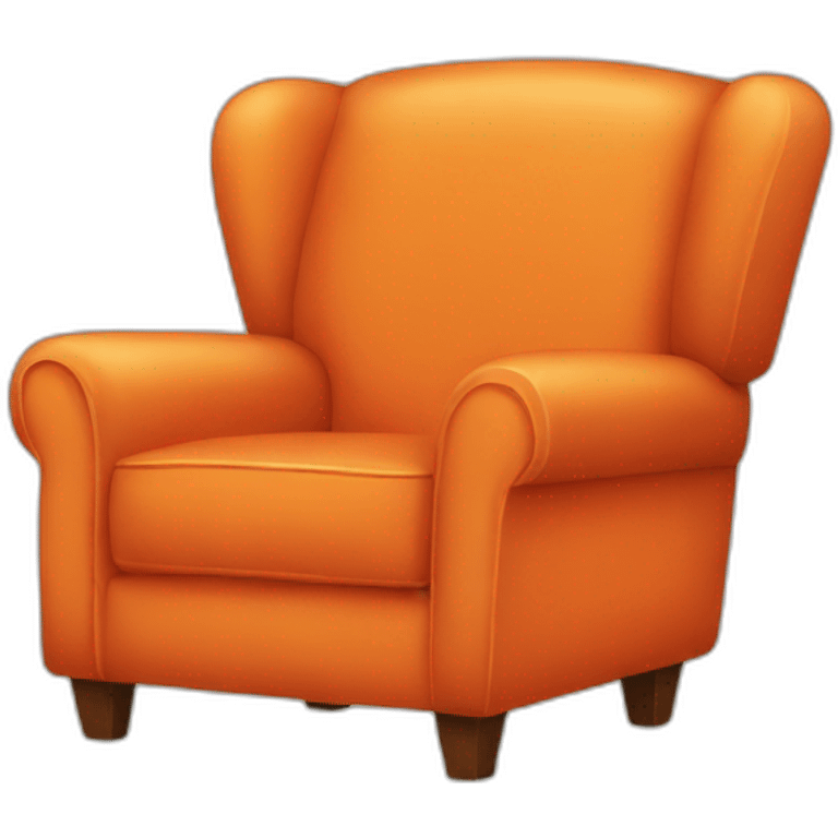 orange chair emoji