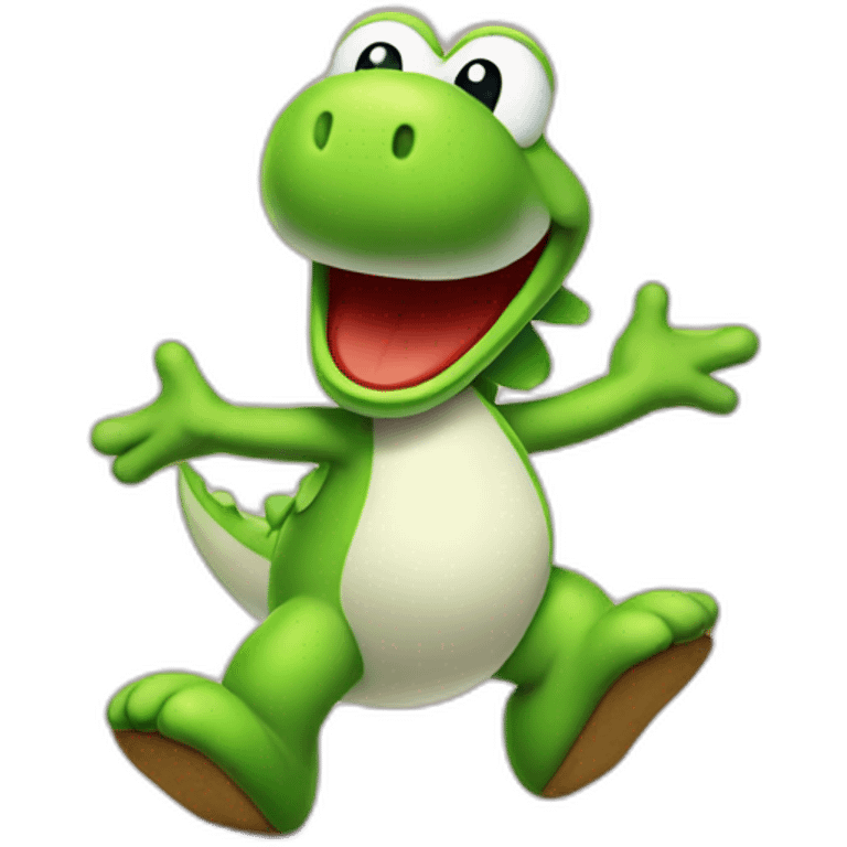  yoshi dancing emoji