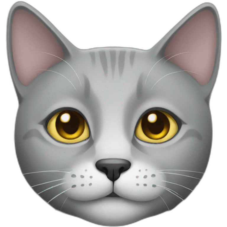 Grey Cat emoji