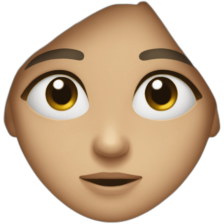 Fille qui pleure emoji