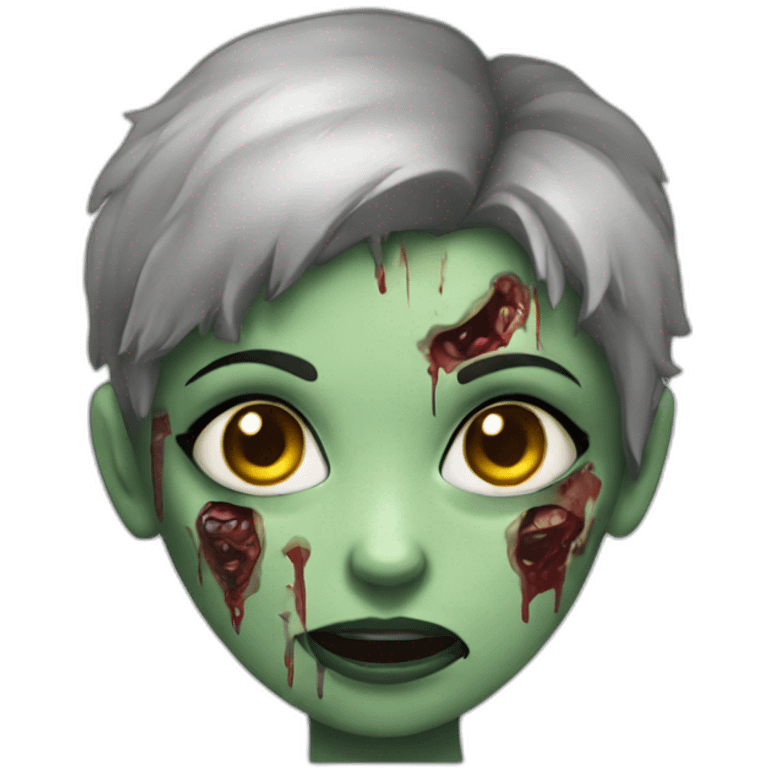 zombie girl emoji