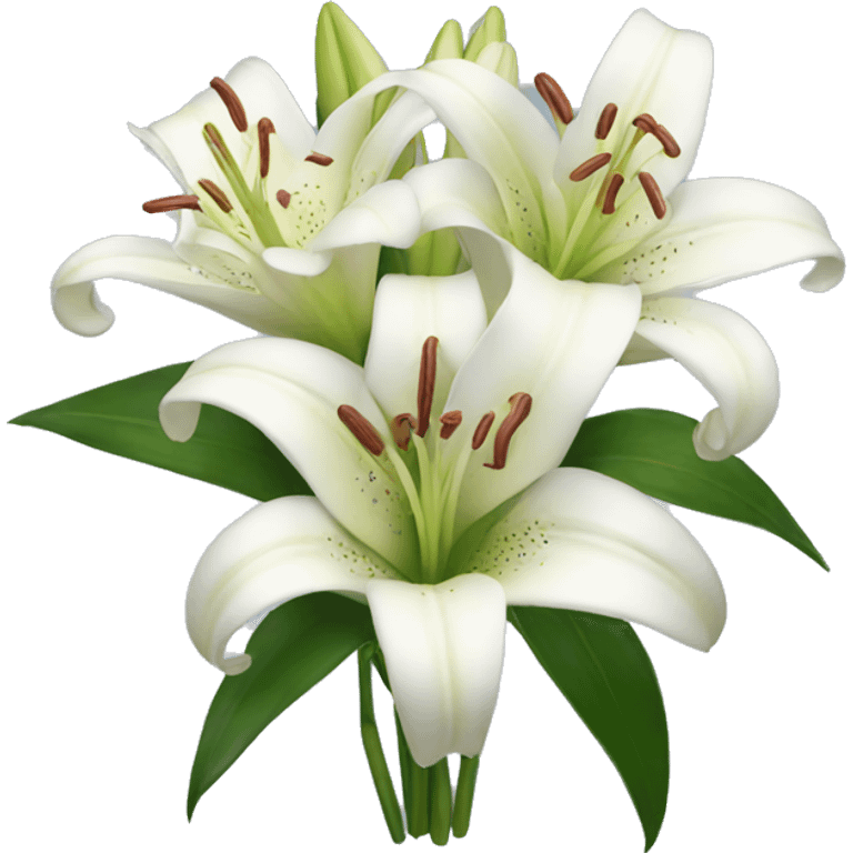 lily bouquet  emoji