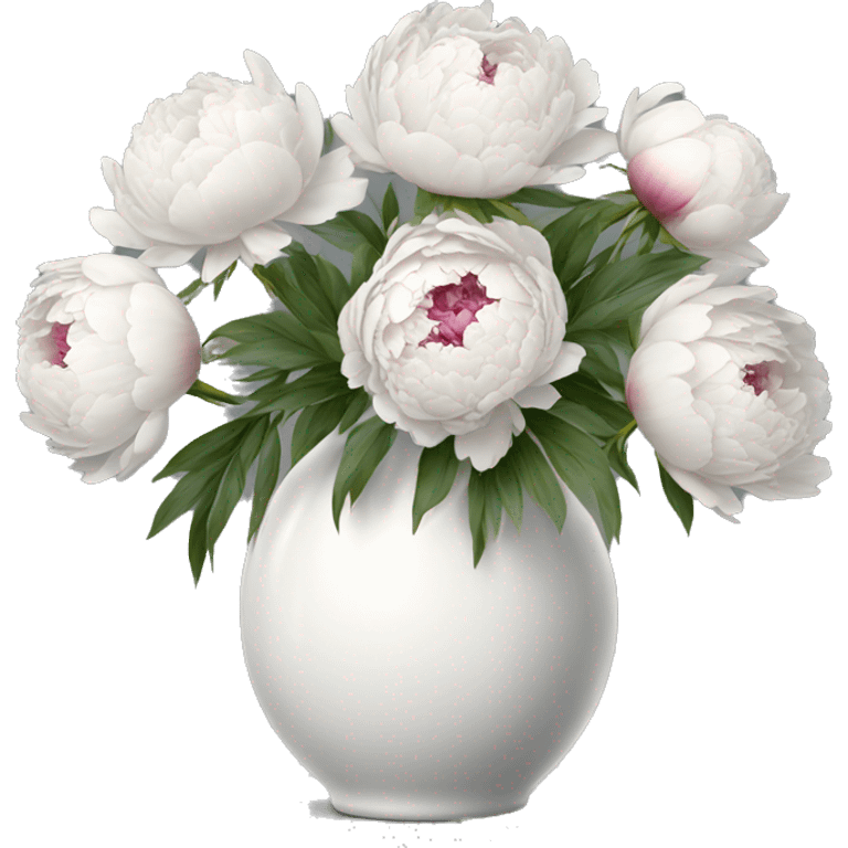 Realistic-white-modern-vase-with-peonies emoji