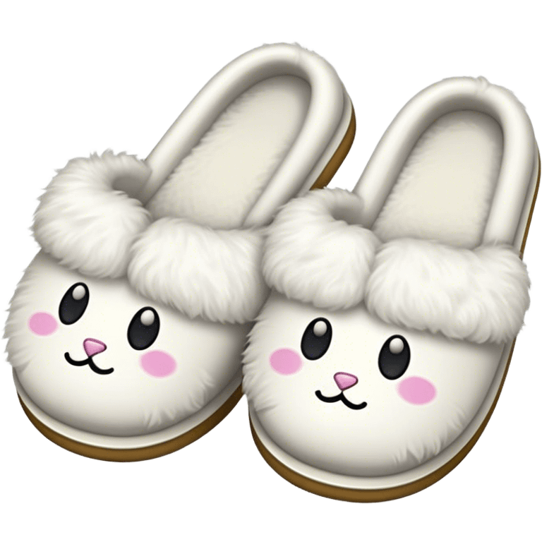 Fluffy slippers emoji