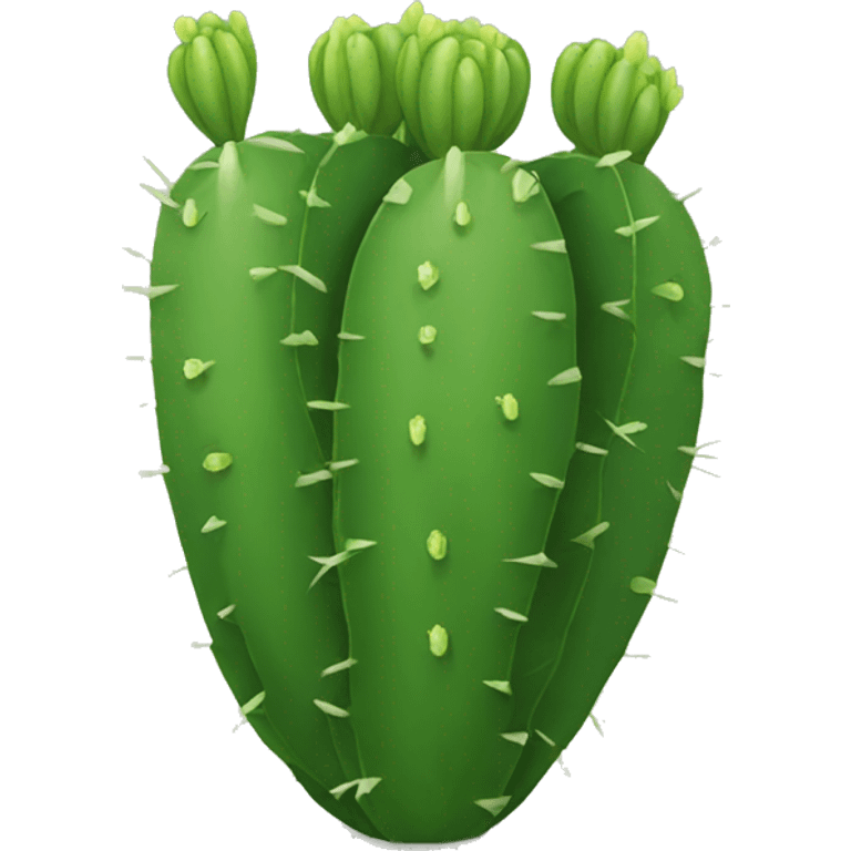 round Nopal emoji