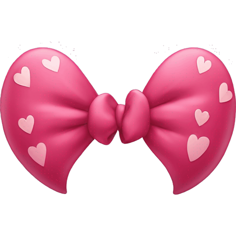 Hearts with bows  emoji