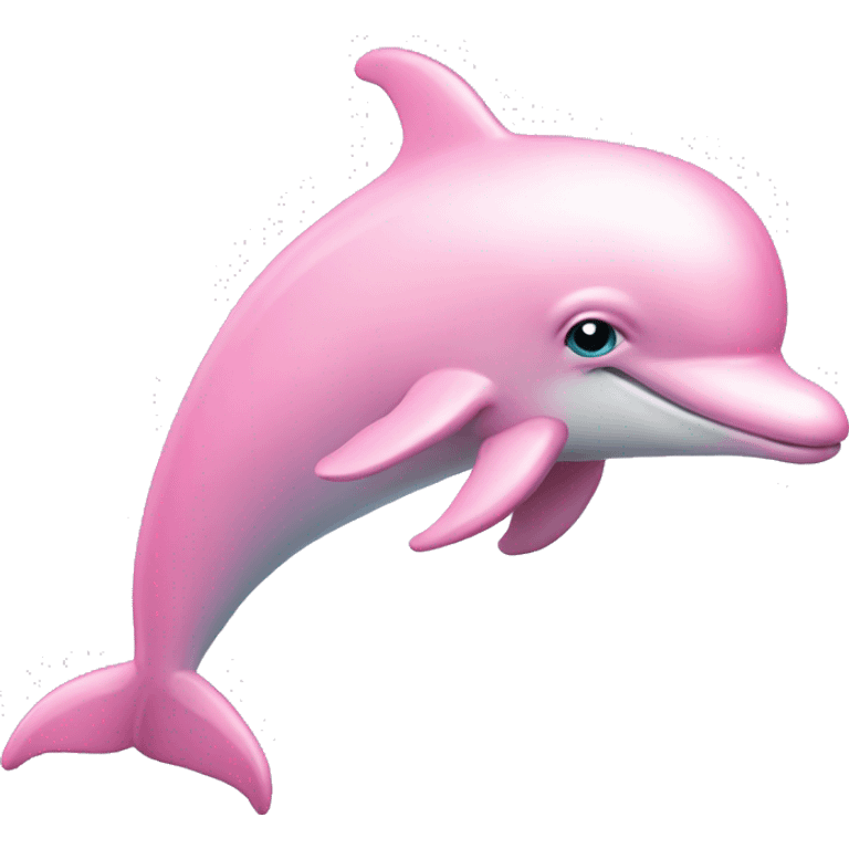 Pastel-pink-colors-dolphin emoji