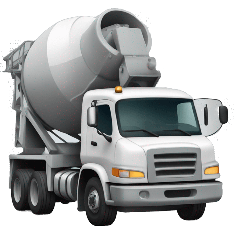 cement mixer truck emoji