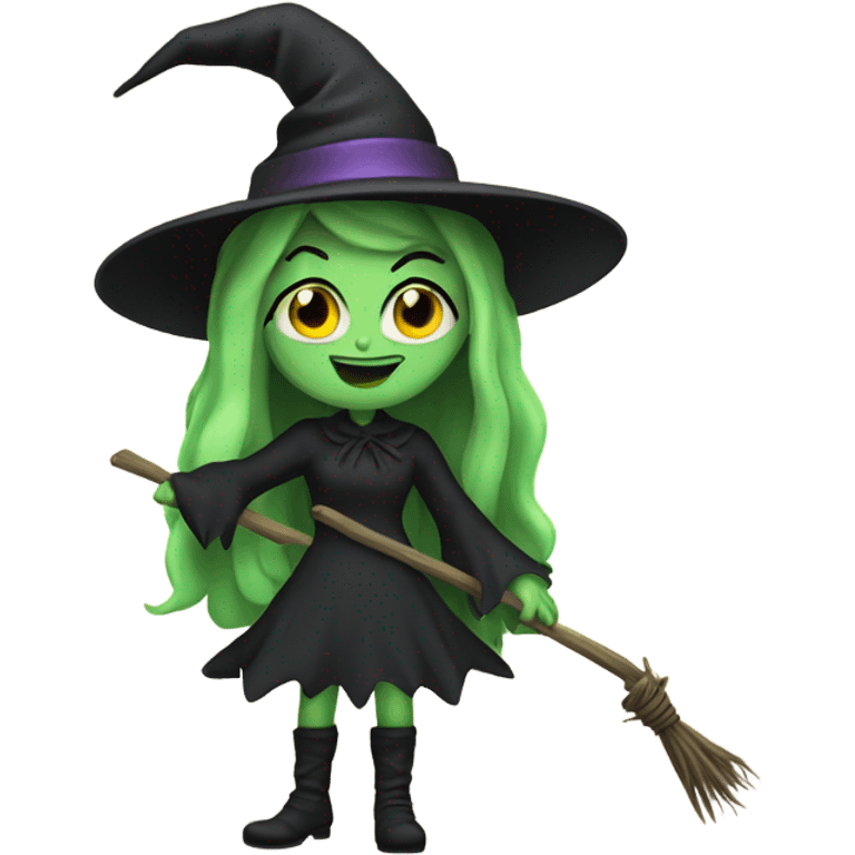 Witch the wicked emoji