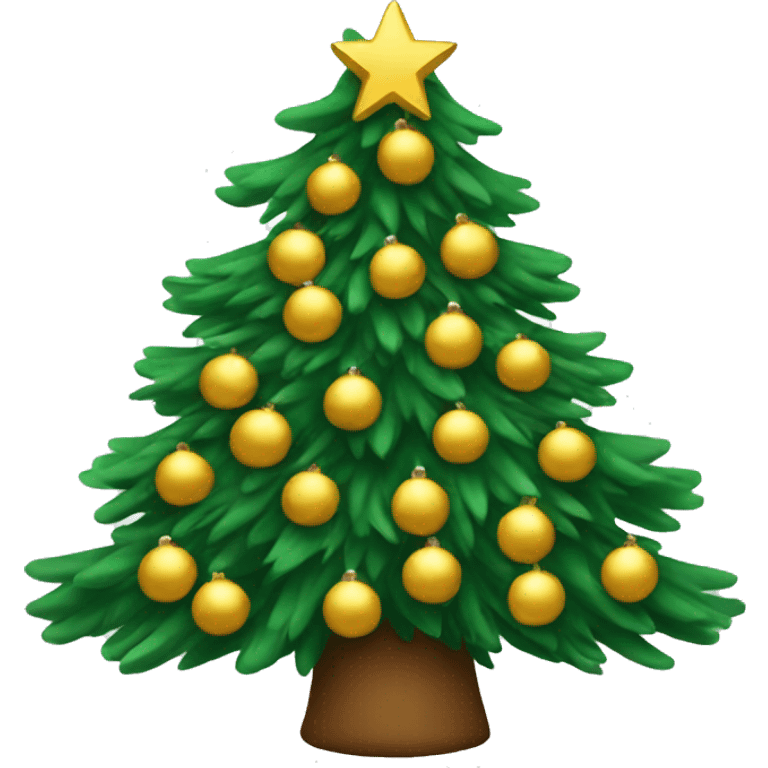 Christmas tree emoji