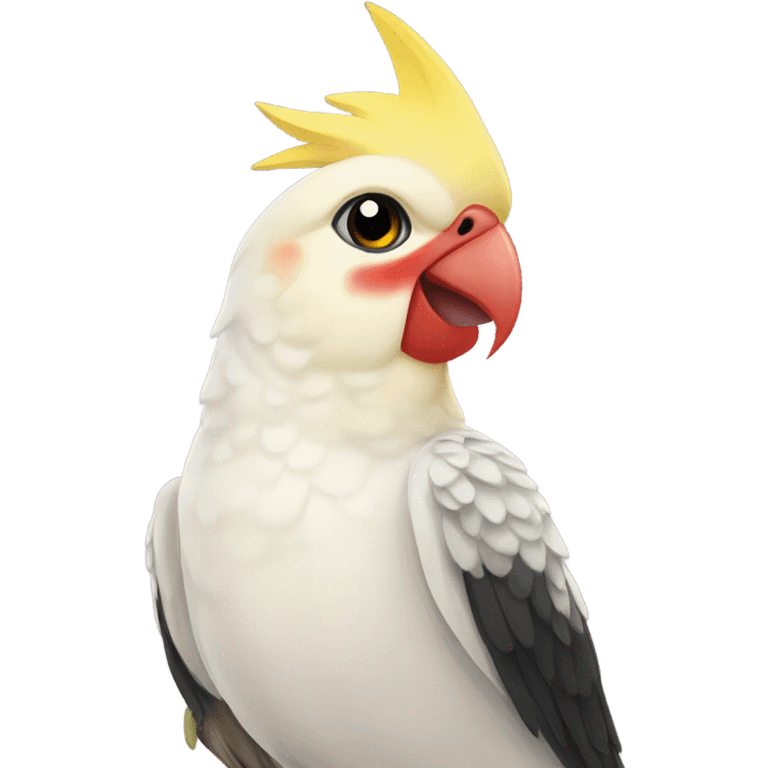 cockatiel bird emoji