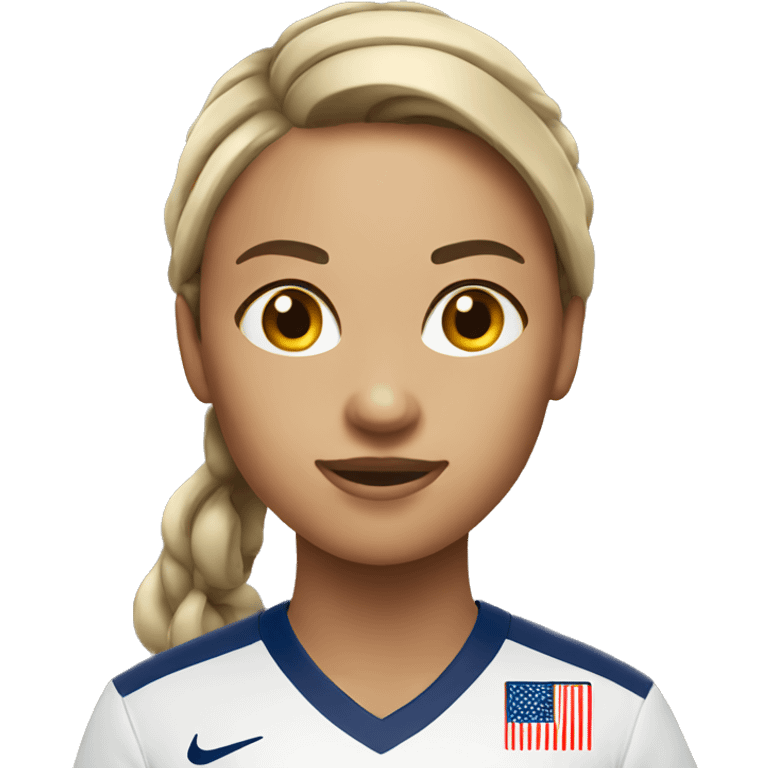 USA woman soccer emoji