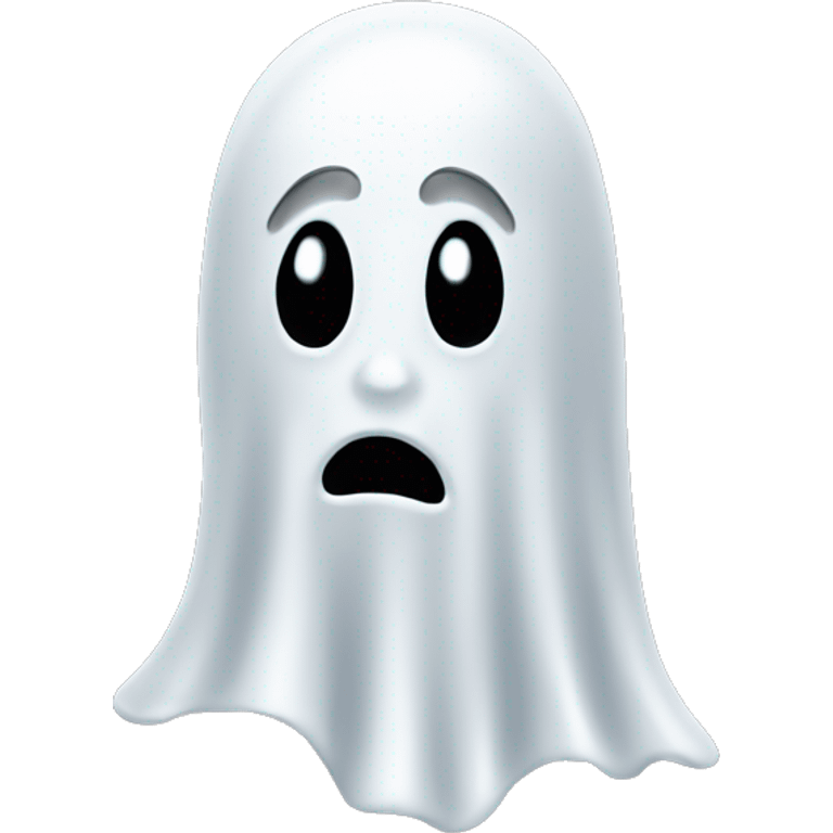 A ghost emoji