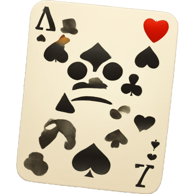 Poker cards emoji