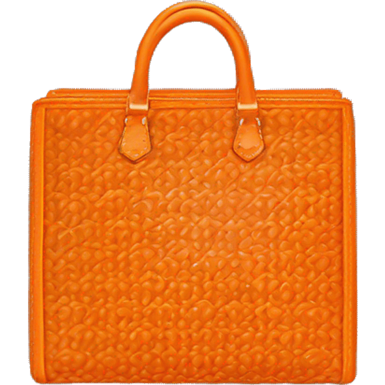 Orange goyard mini anjou emoji