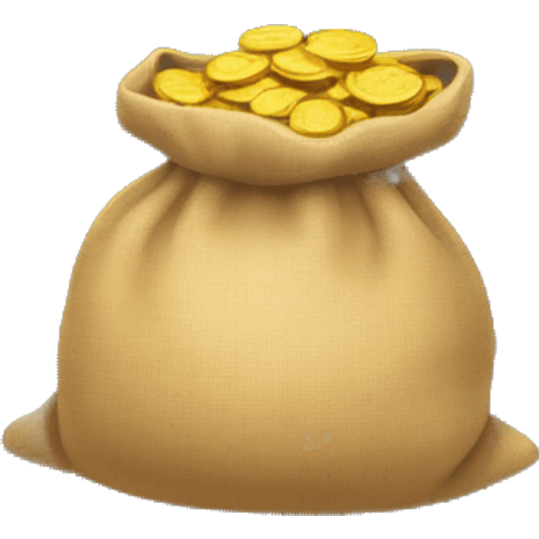 sack of coins emoji