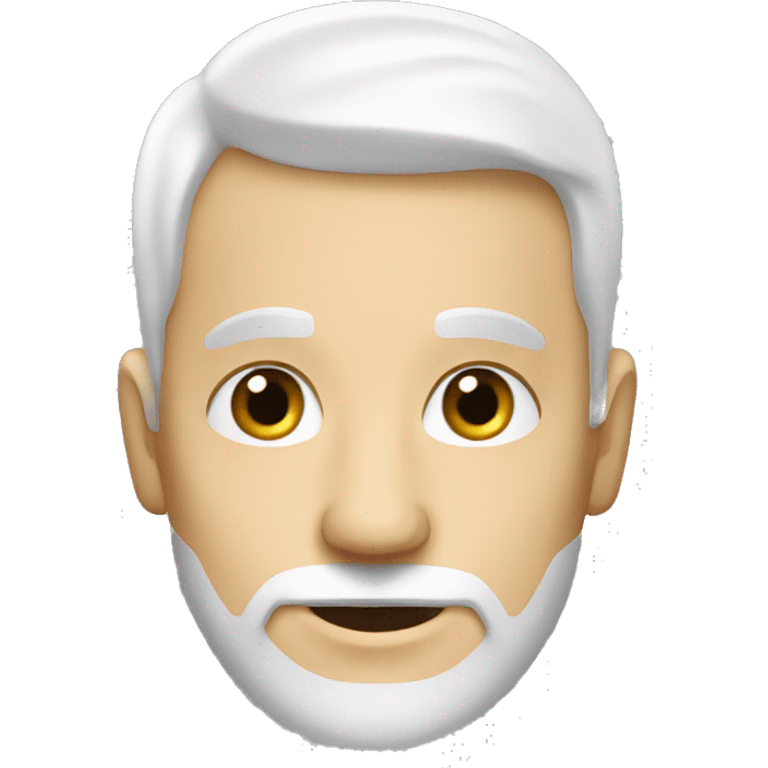 a bald german tech guy with a light white beard emoji