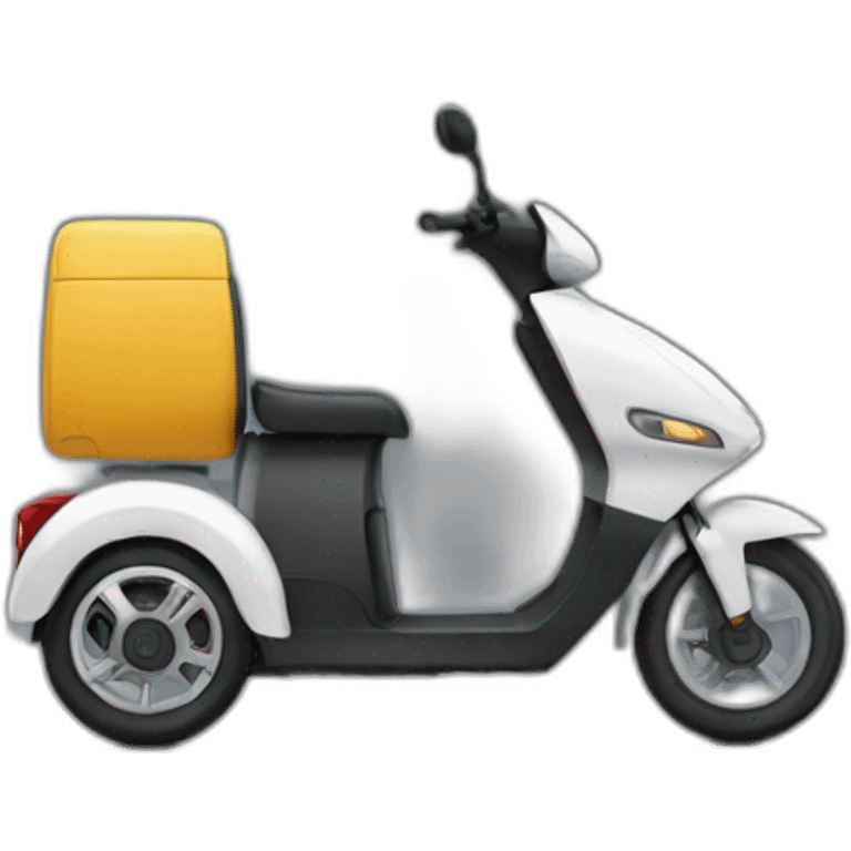 modern mobility with 3wheels emoji