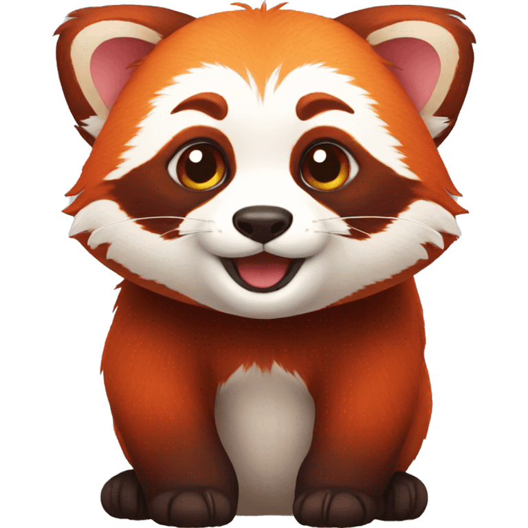 Red panda emoji