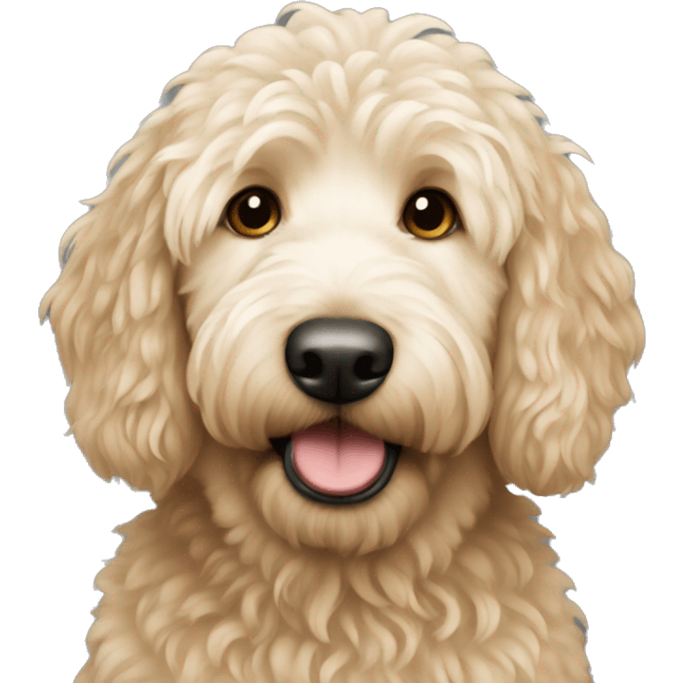 Golden doodle  emoji