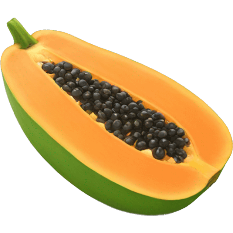 Papaya fruit emoji