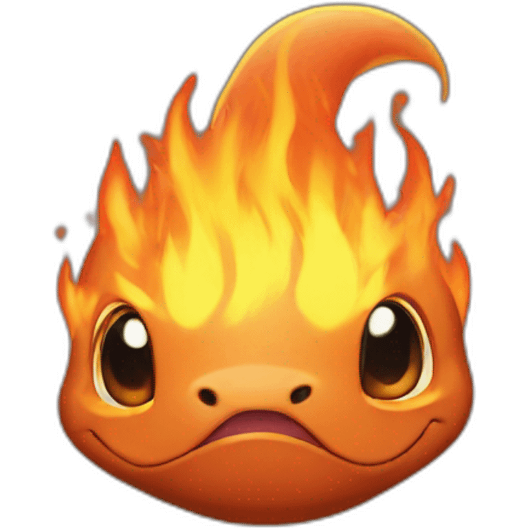 Charmander fire emoji